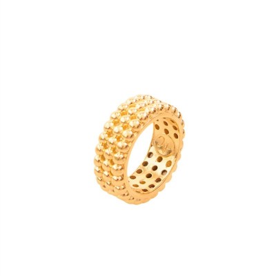 Aliança Poá Banhado Em Ouro 18k<br><span style='color:#fff;'>Joias</span>