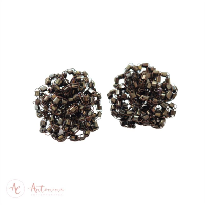 Brinco Cravo  Bronze Boreal M<br><span style='color:#fff;'>Joias</span>