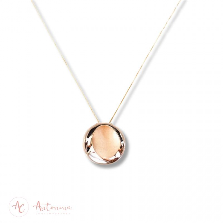 Colar Oca Banhado Em Ouro 18k