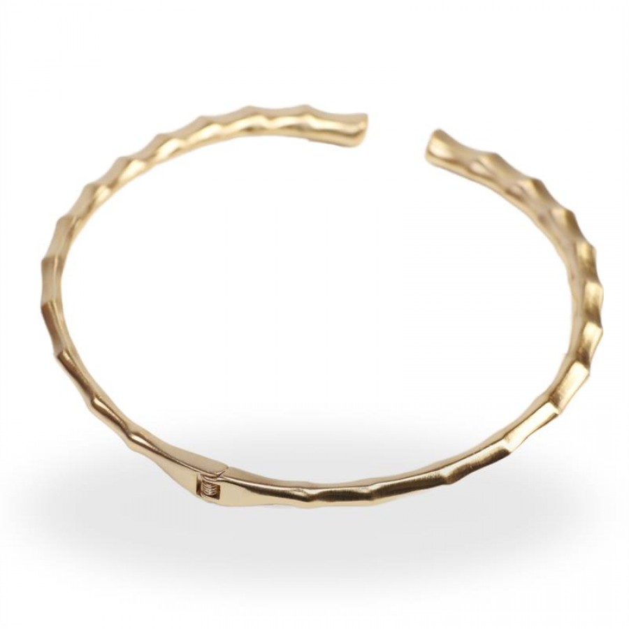 Colar Wave Banhado Em Ouro 18k