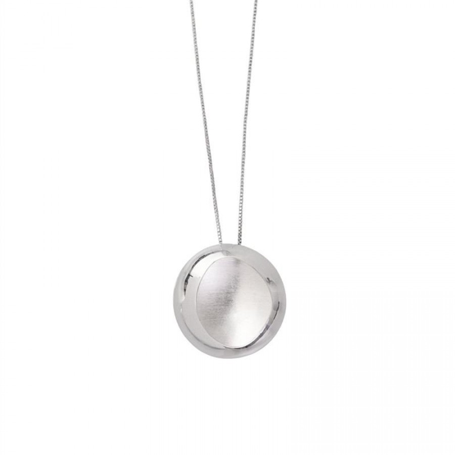 Colar Oca Banhado Em Ródio