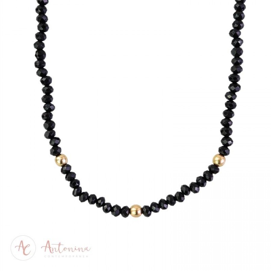 Choker Minimalista Ônix