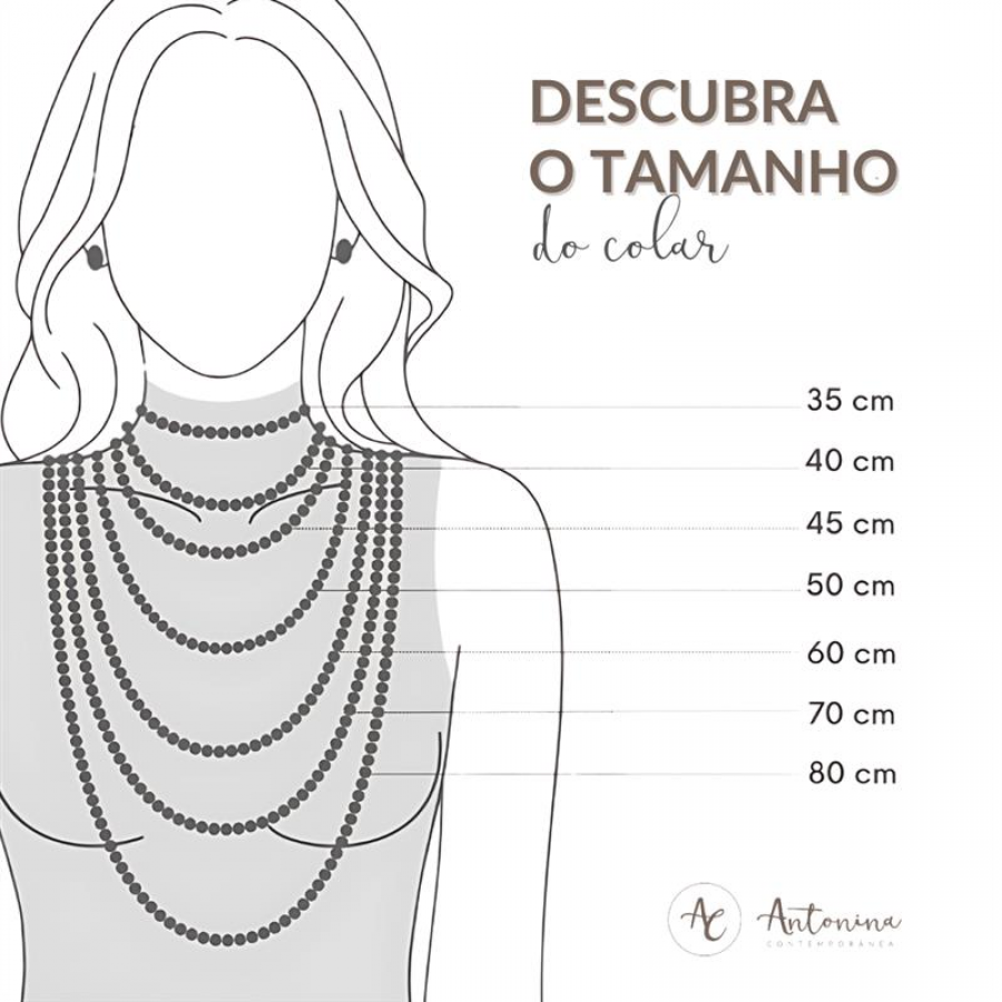 Colar Com Pingente Oval Vazado Banhado Em Prata