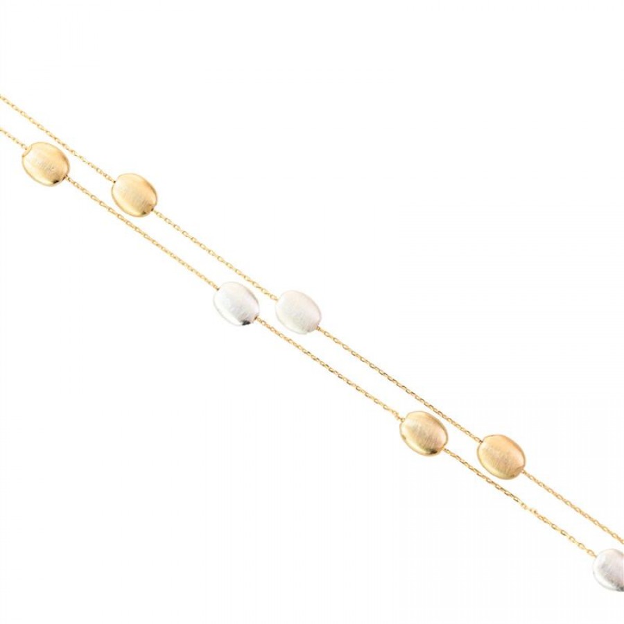Colar Longo Medalhinha Mix Banhado Em Ouro 18k