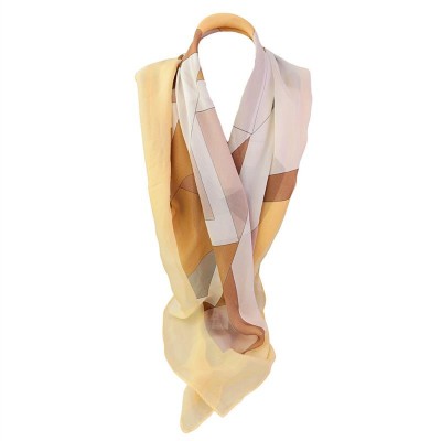 Lenço De Seda Pura Granada<br><span style='color:#fff;'>Joias</span>