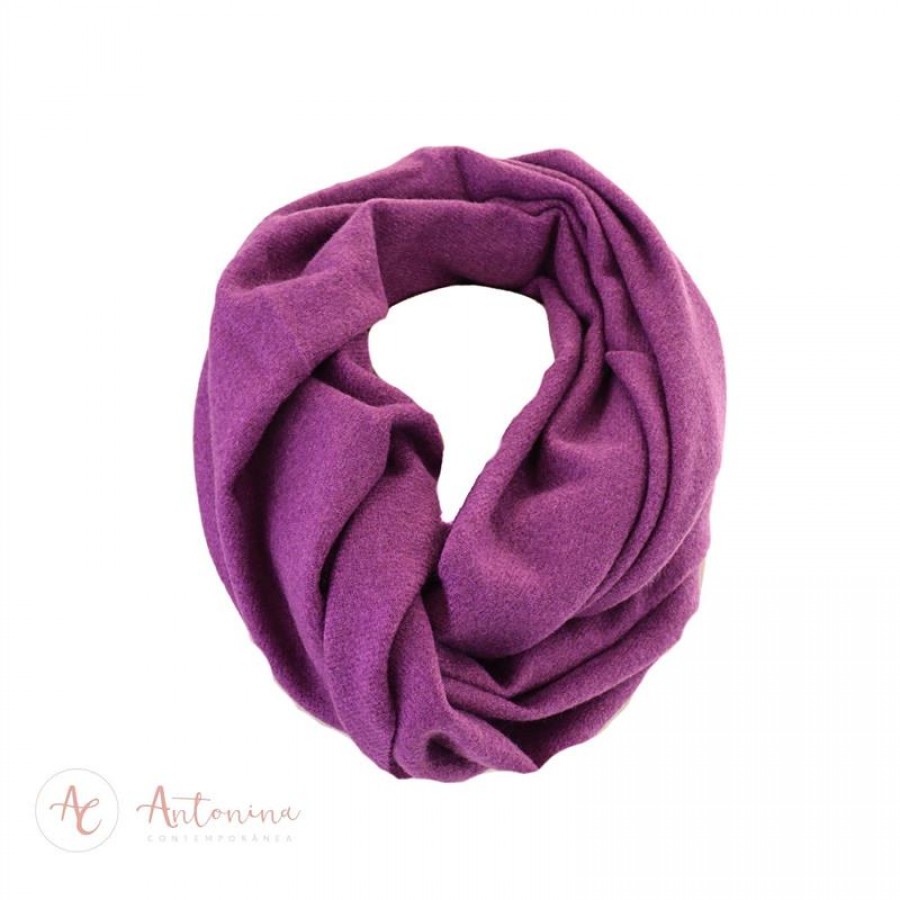 Echarpe Toque De Cashmere Violeta