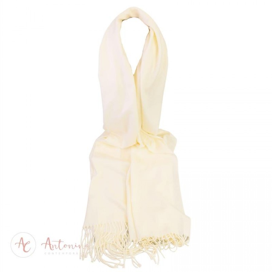 Echarpe Toque De Cashmere Pérola