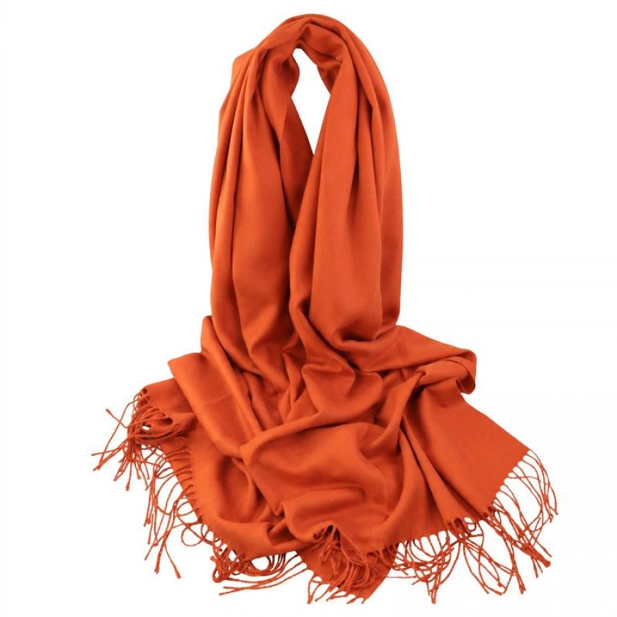 Echarpe Toque De Cashmere Terracota