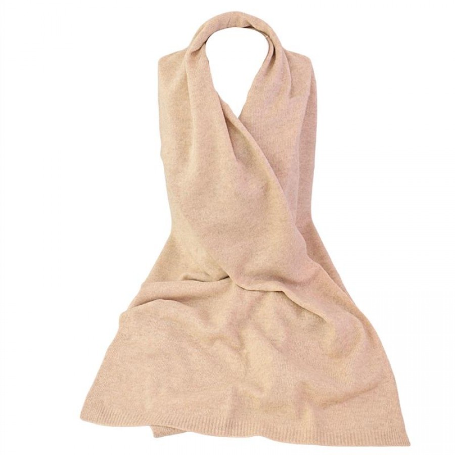 Echarpe 100% Cashmere Bege Claro