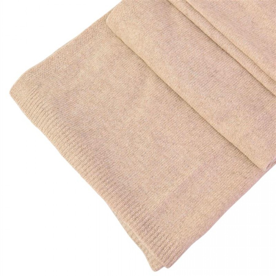 Echarpe 100% Cashmere Bege Claro