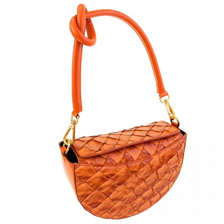Bolsa Margot Pirarucu Terracota