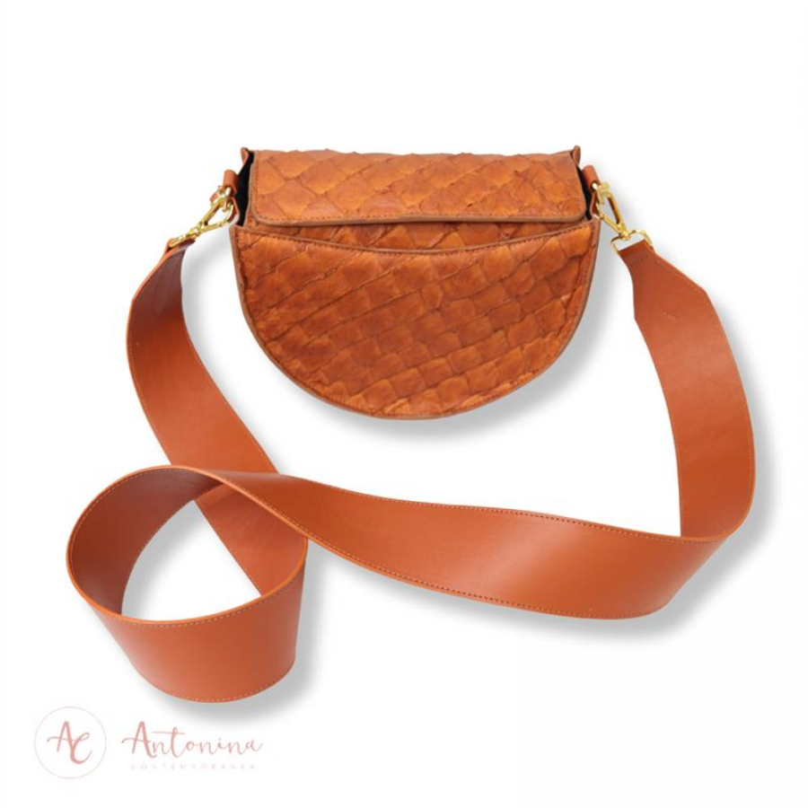 Bolsa Margot Pirarucu Terracota