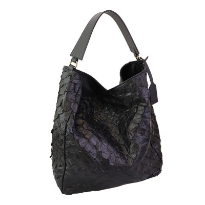 Bolsa Francesca Pirarucu Preta Ii<br><span style='color:#fff;'>Joias</span>