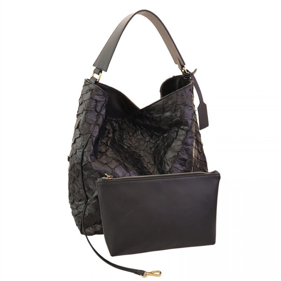 Bolsa Francesca Pirarucu Preta Ii