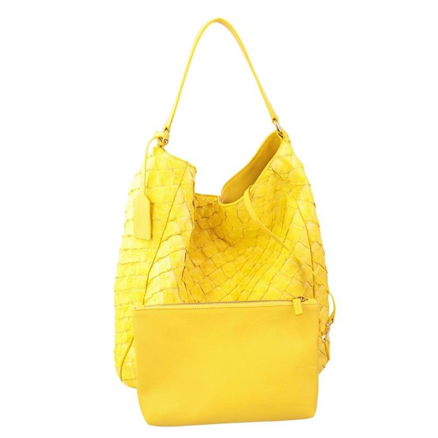 Bolsa Francesca Pirarucu Amarelo