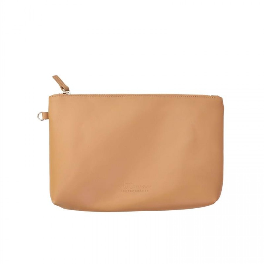 Bolsa Francesca Pirarucu Fendi Com Nude