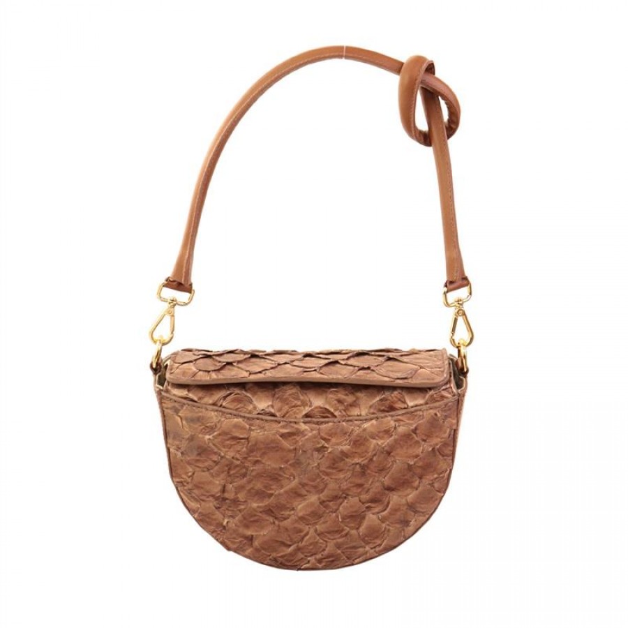 Bolsa Margot Pirarucu Cappuccino Fosco