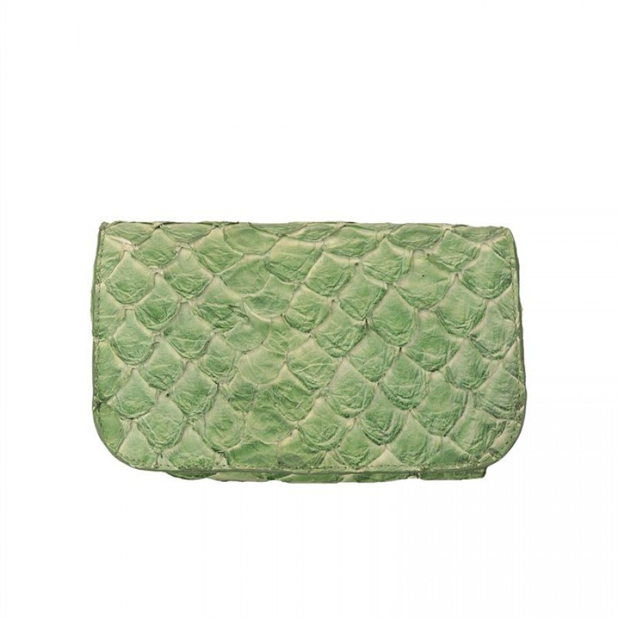 Bolsa Sophie De Pirarucu Jade Menta G 