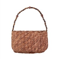 Bolsa Sophie De Pirarucu Chocolate G 