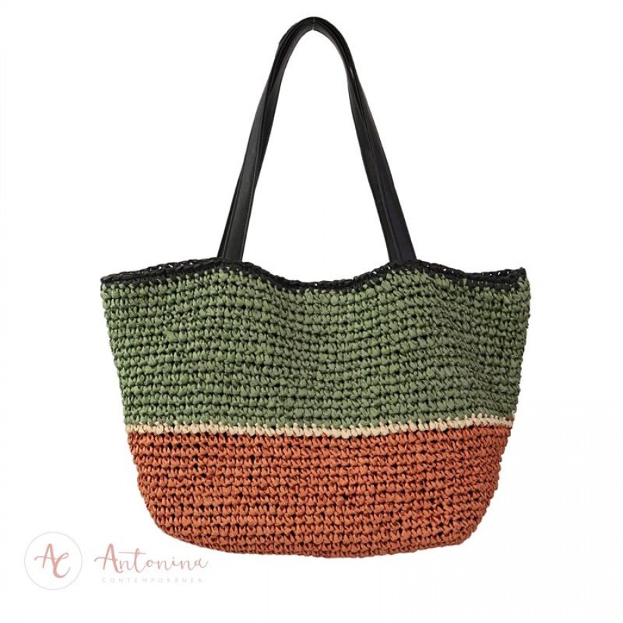 Bolsa Palha Colorida 