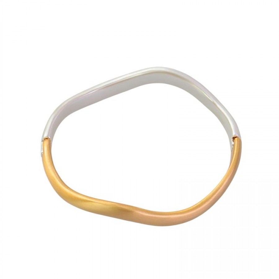Bracelete Onda Mix Fosco