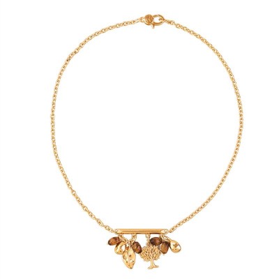 Colar Presente  Dia Das Avós Olho De Tigre <br><span style='color:#fff;'>Joias</span>