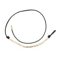 Cinto Istambul Preto Banhado Em 18k 