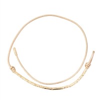 Cinto Istambul Dourado Banhado Em 18k