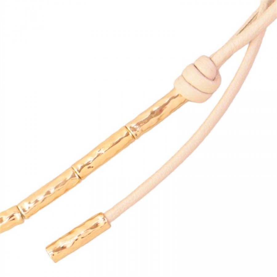 Cinto Istambul Off White Banhado Em 18k 