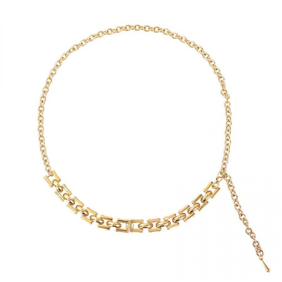 Cinto Luna Banhado Em Ouro 18k
